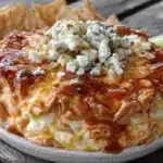 buffalo chicken dip with blue cheese - featured image