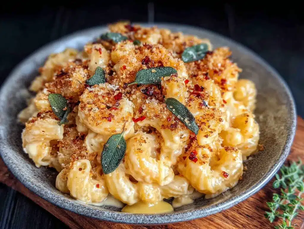 butternut squash mac and cheese - featured image