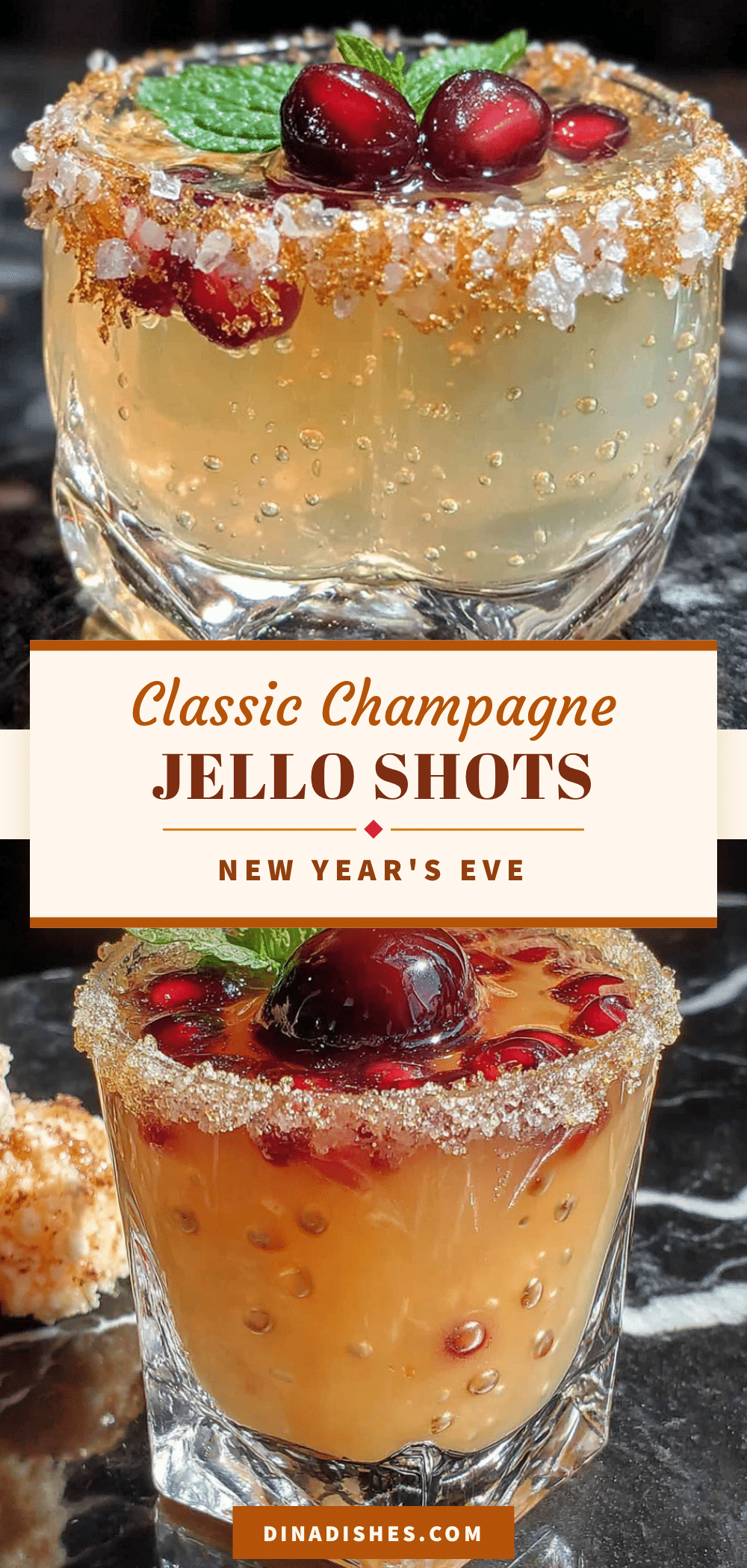 Champagne jello shots recipe