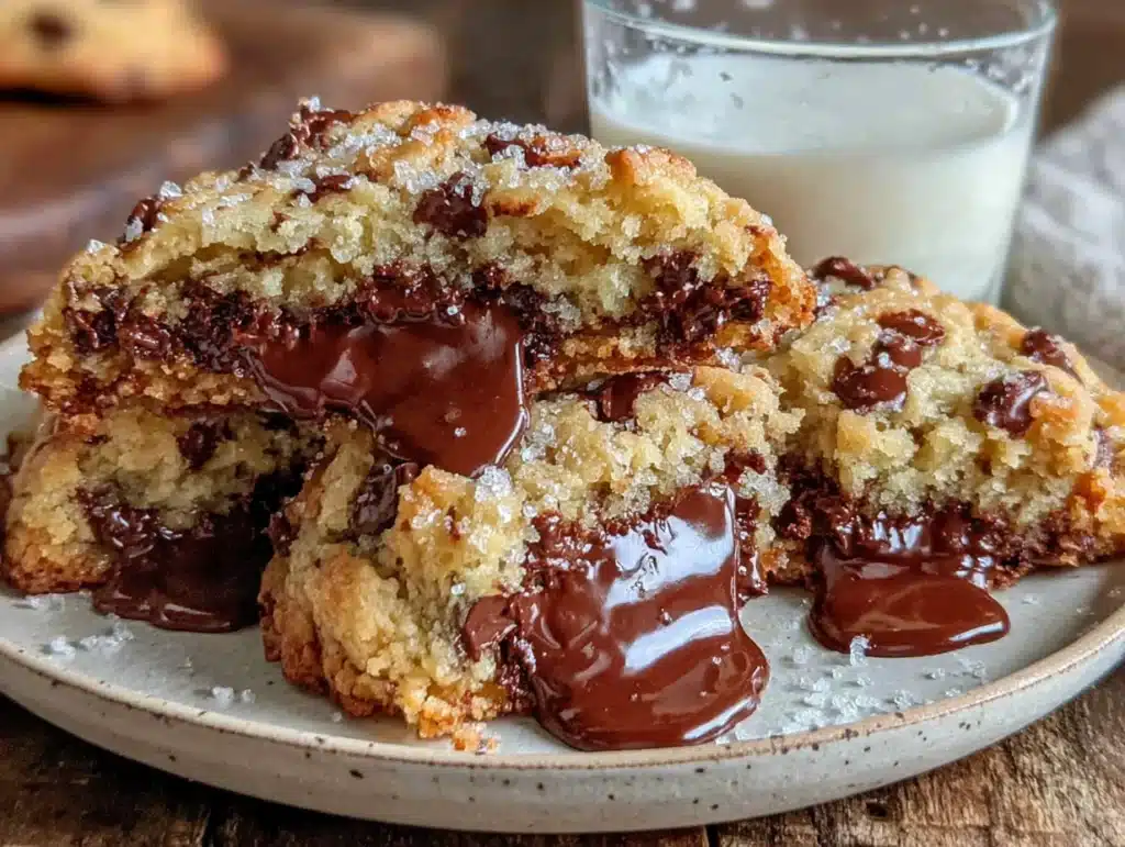 chewy chocolate chip cookies - featured image