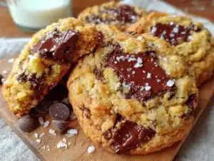 chewy small-batch chocolate chip cookies - featured image