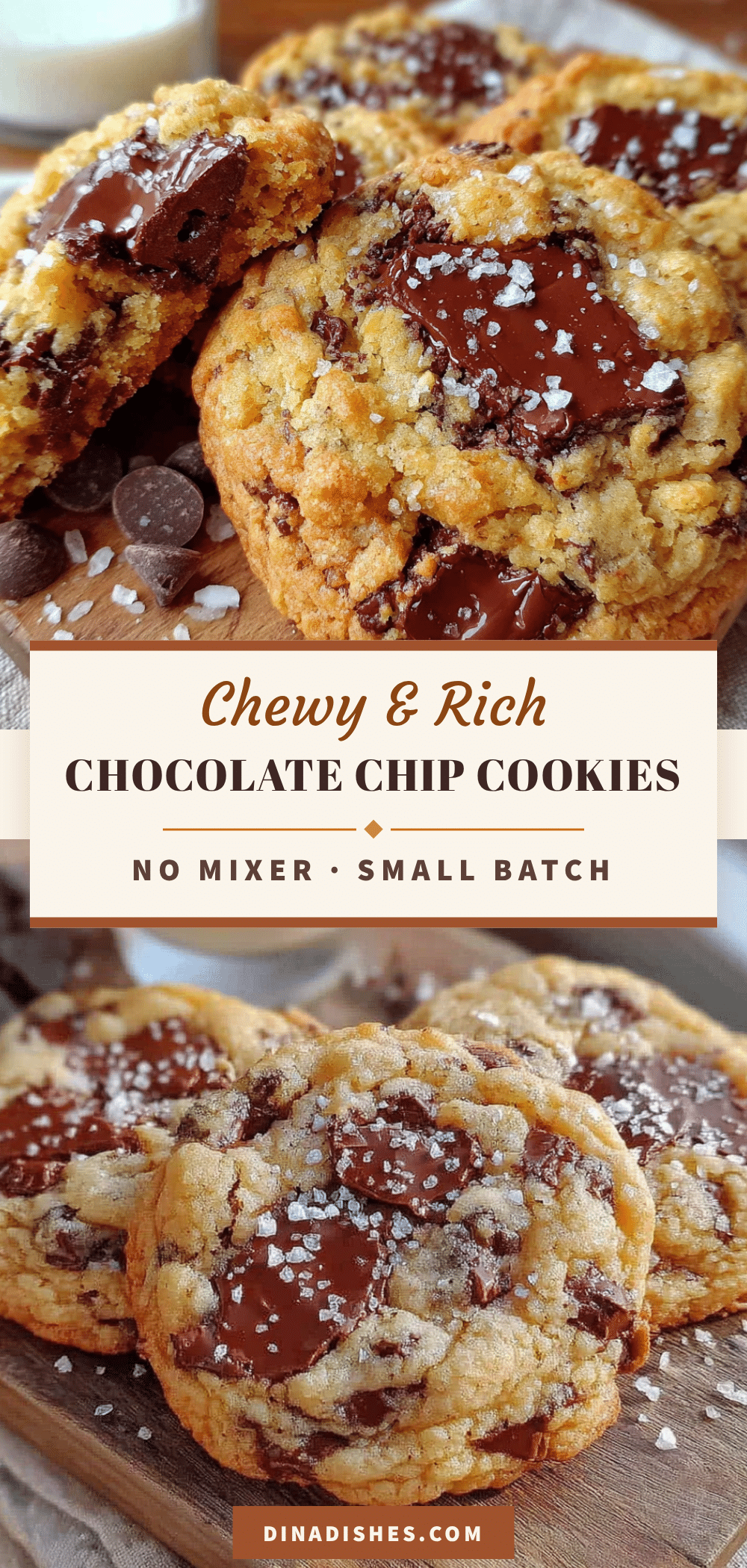 chewy small-batch chocolate chip cookies recipe