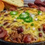 chili cheese dog casserole - featured image