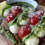 Christmas Tree Caprese Skewers - featured image