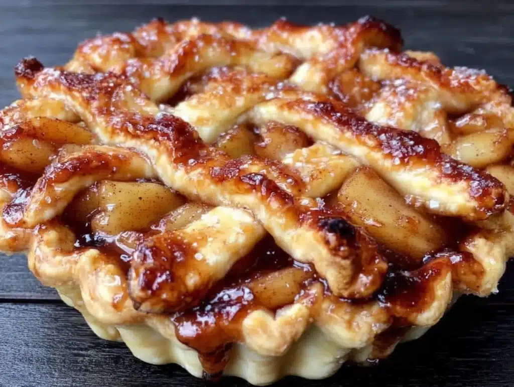 cinnamon apple pie - featured image