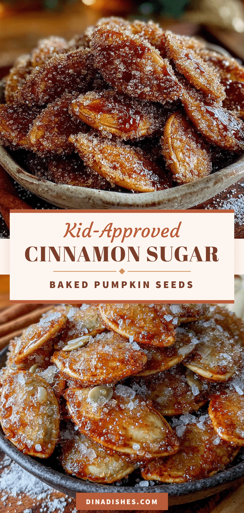 cinnamon sugar pumpkin seeds recipe