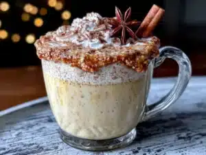 classic bourbon eggnog recipe - featured image