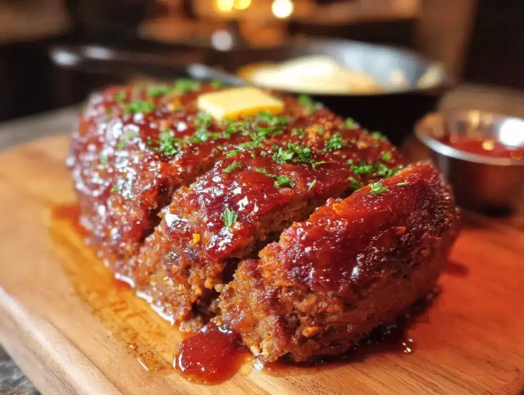 classic meatloaf with brown sugar glaze - featured image