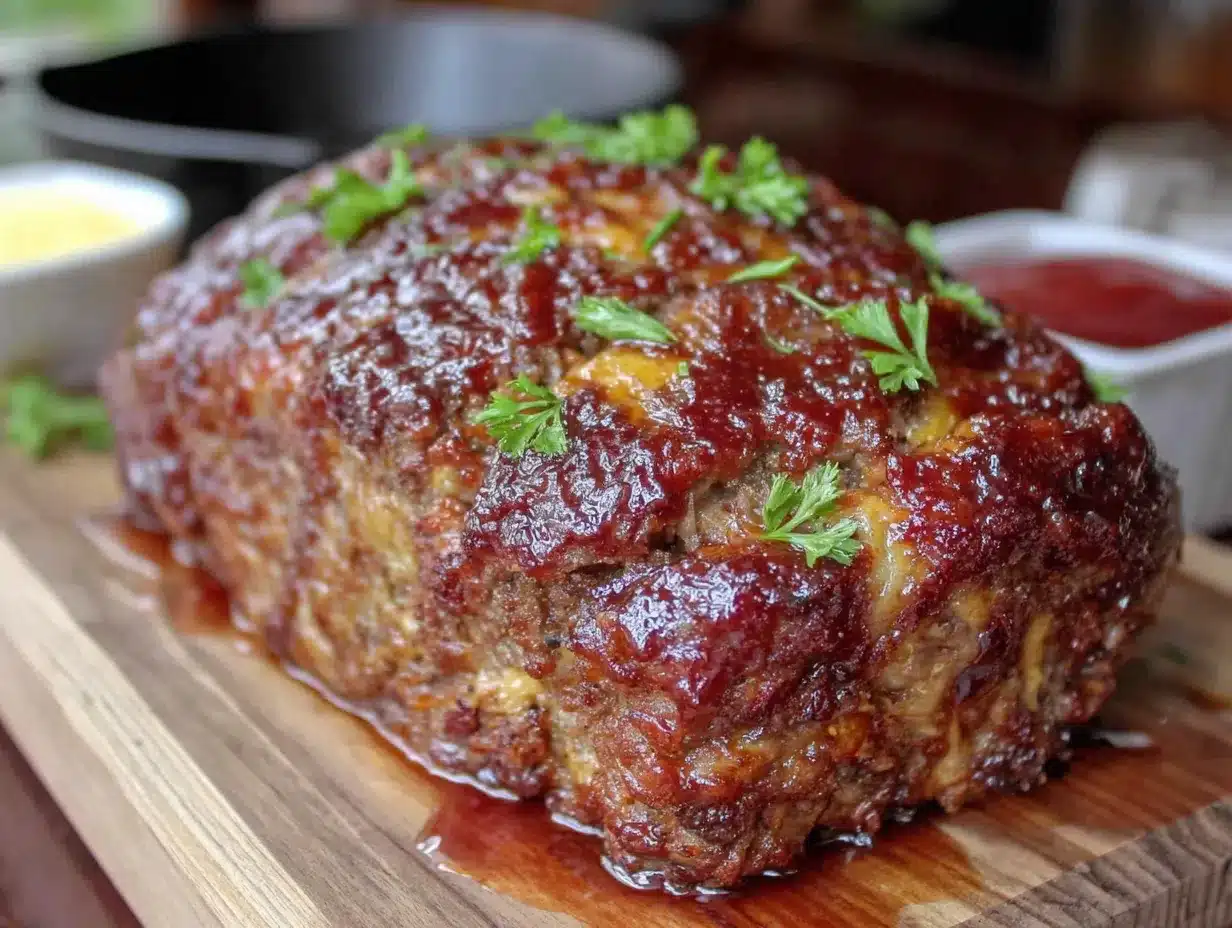 classic meatloaf with brown sugar glaze preparation steps
