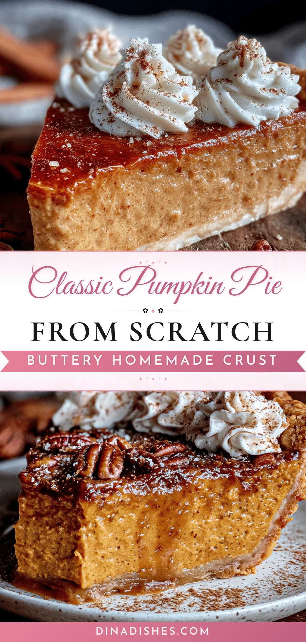classic pumpkin pie from scratch recipe