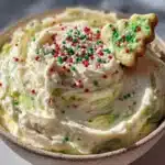 Copycat Christmas Tree Cake Dip - featured image