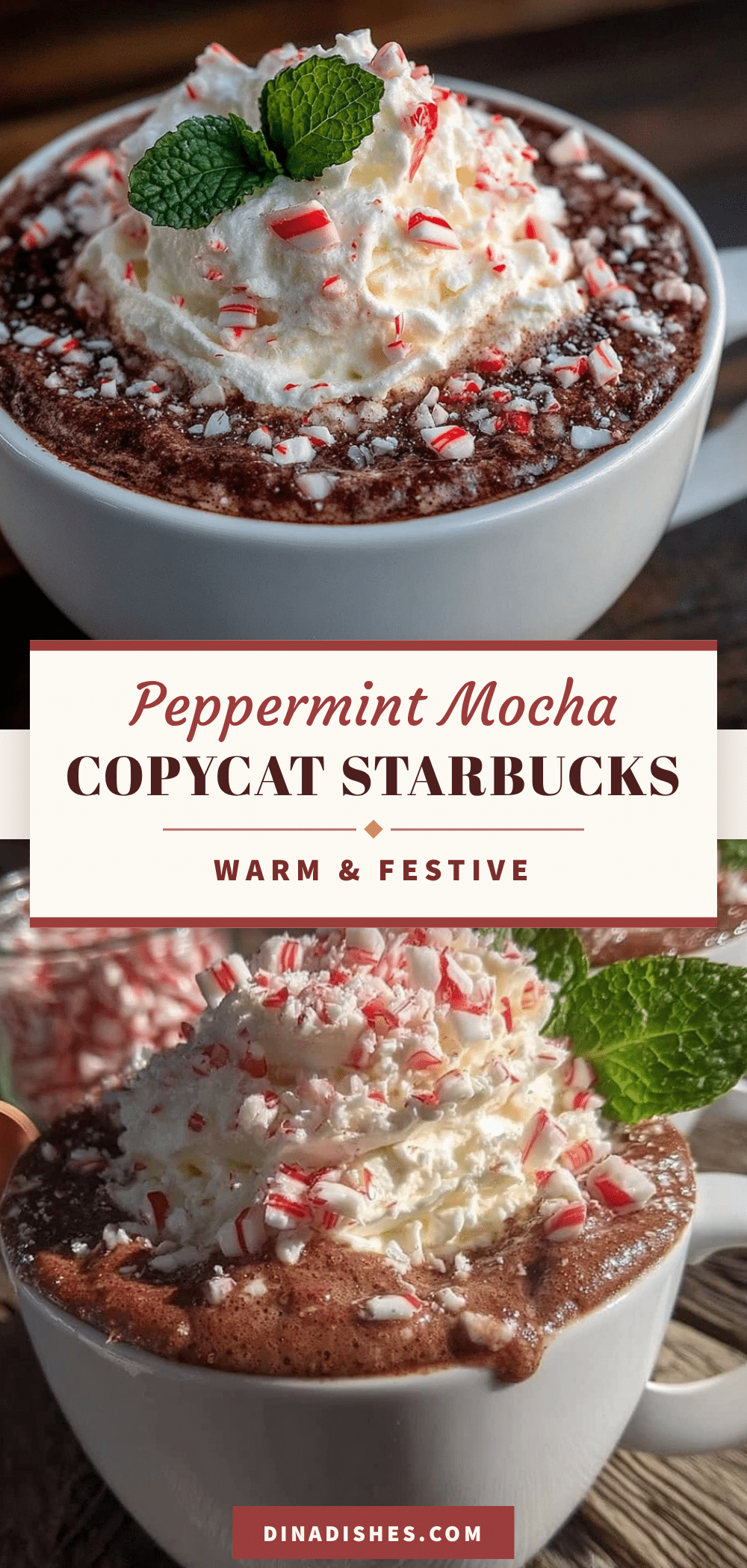 copycat Starbucks peppermint mocha recipe