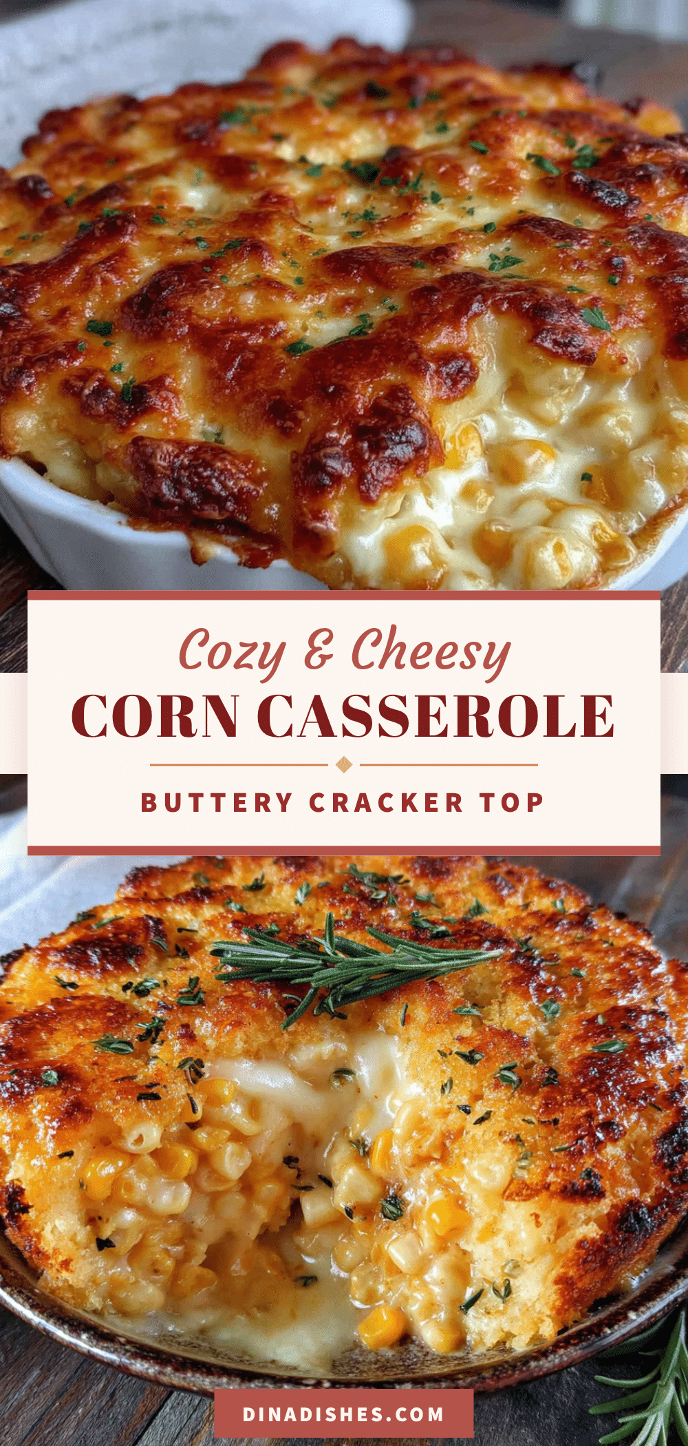 cozy cheesy corn casserole recipe