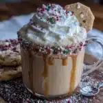 cozy copycat starbucks christmas sugar cookie latte - featured image