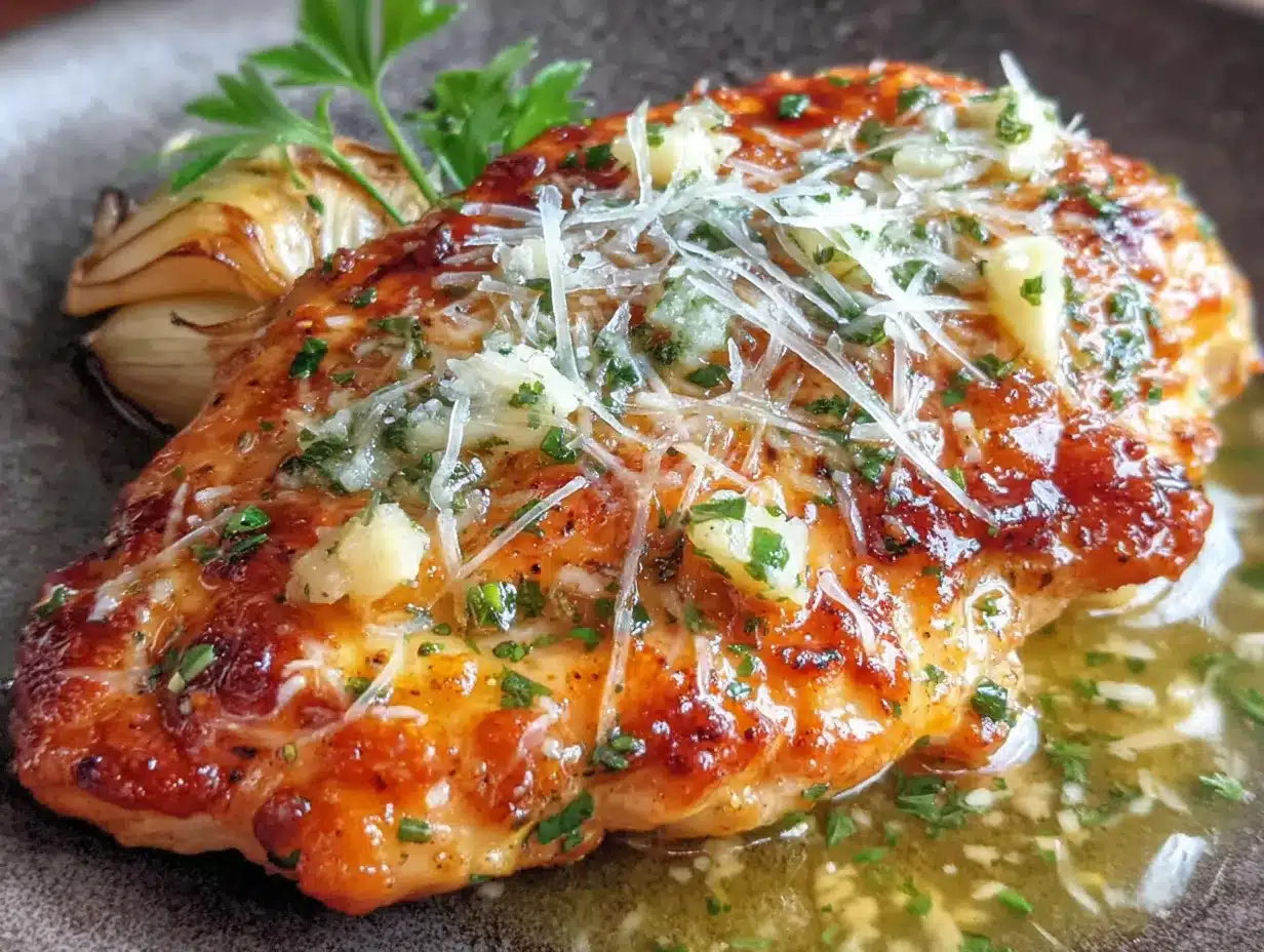 Cozy Garlic Parmesan Chicken in 15 Minutes preparation steps