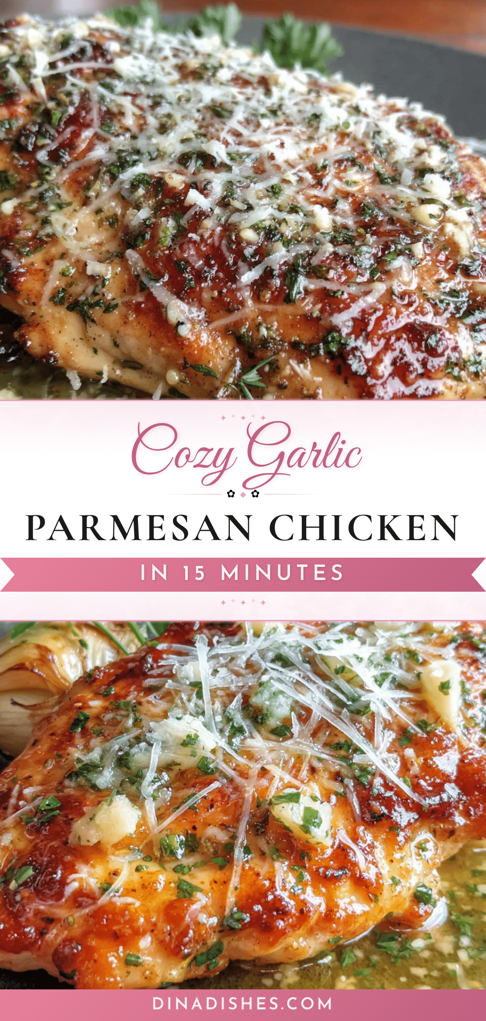 Cozy Garlic Parmesan Chicken in 15 Minutes recipe