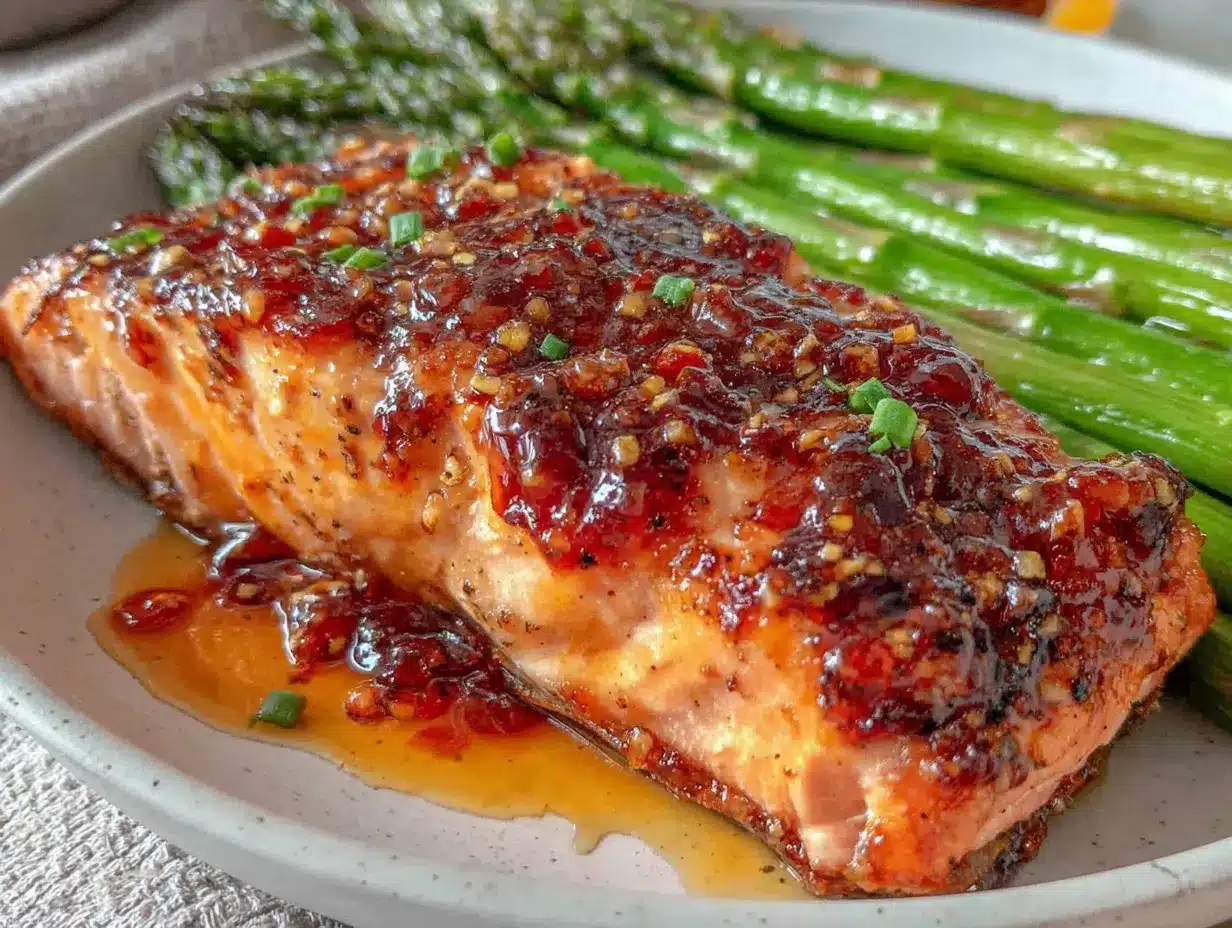 cozy honey garlic salmon preparation steps