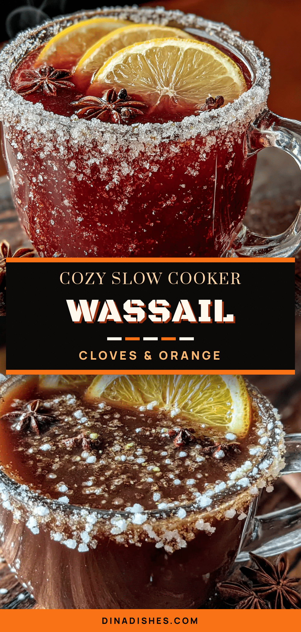 cozy slow cooker wassail with cloves and orange recipe