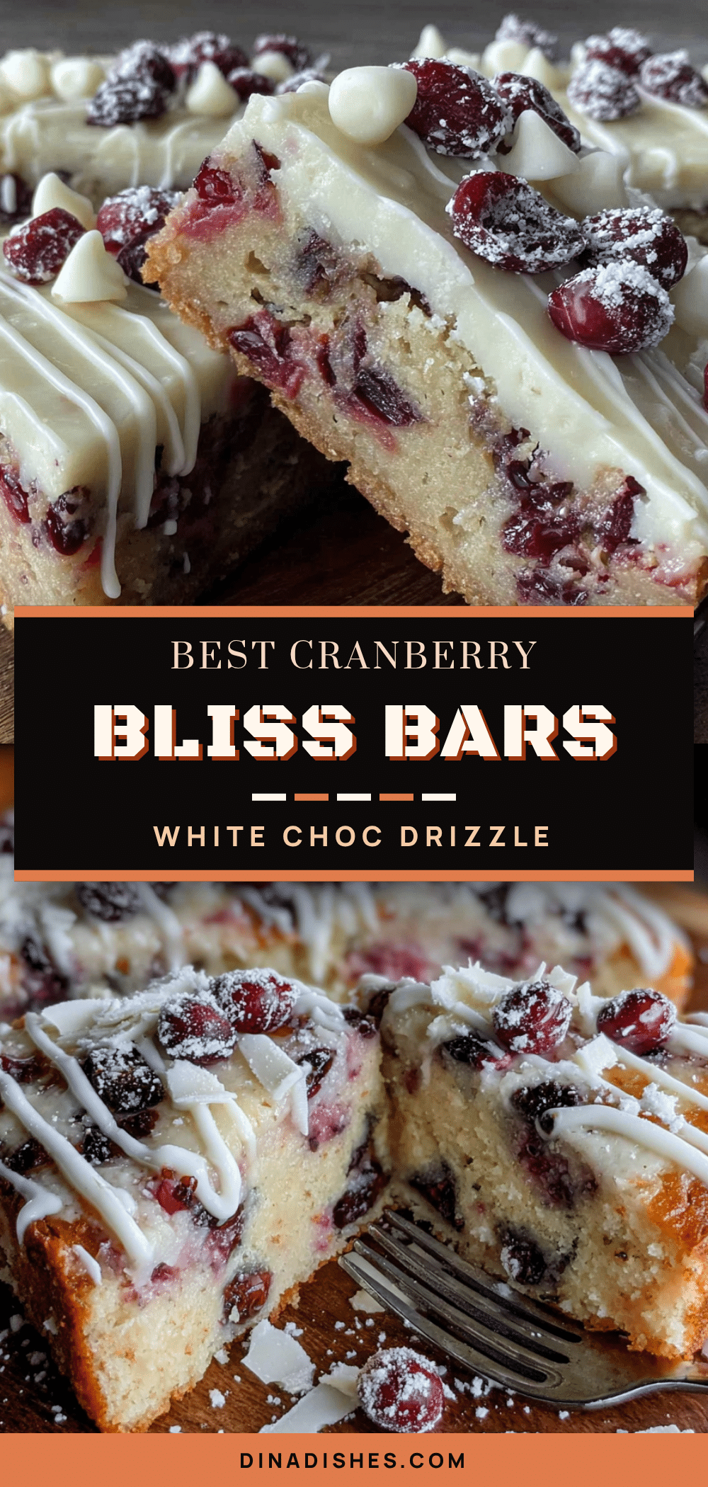 cranberry bliss bars recipe