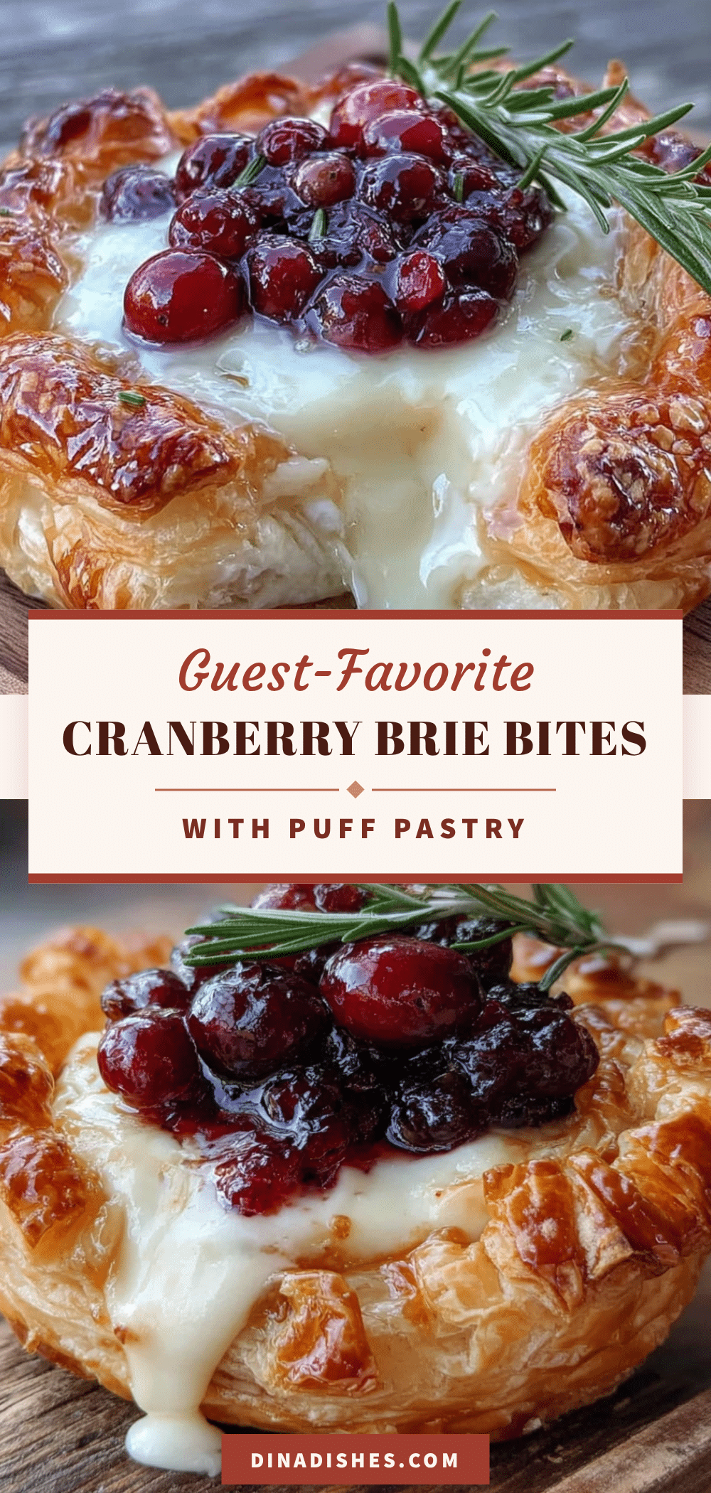 cranberry brie bites recipe