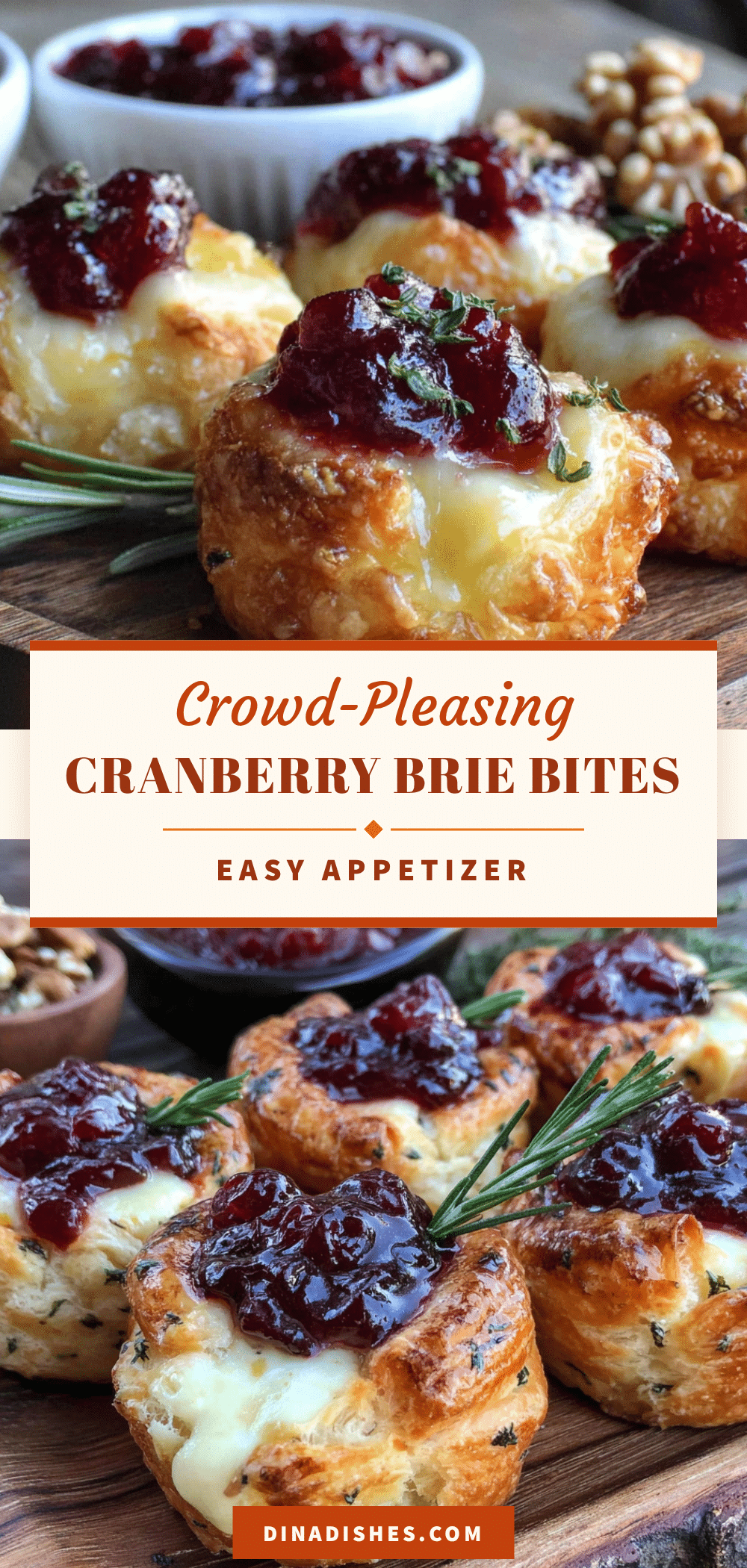 cranberry brie bites recipe