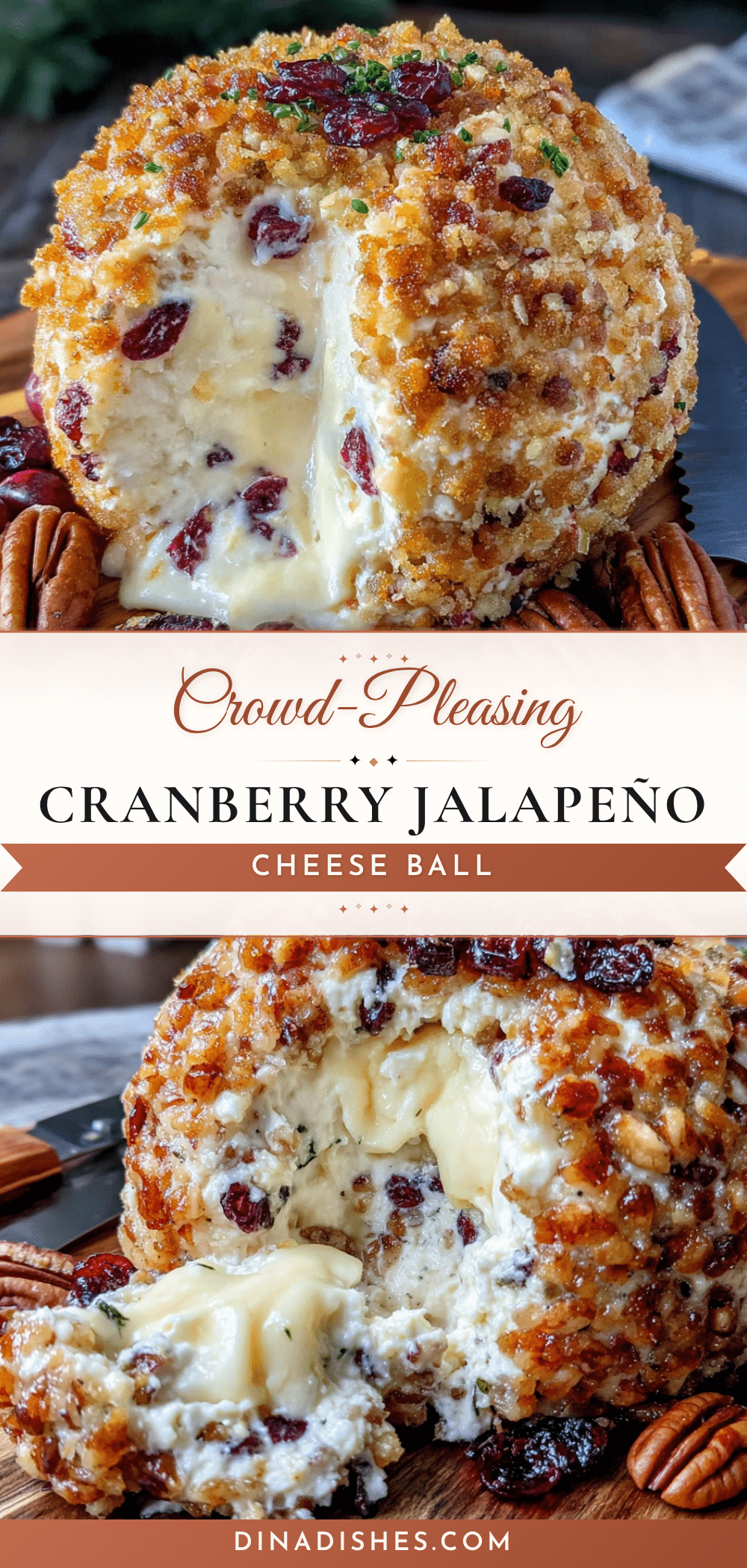 cranberry jalapeno cheese ball recipe