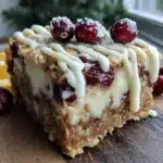 cranberry orange bliss bars - featured image