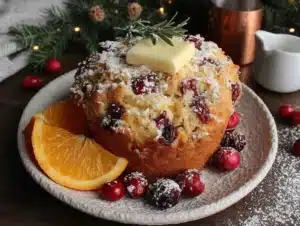 cranberry orange muffins - featured image
