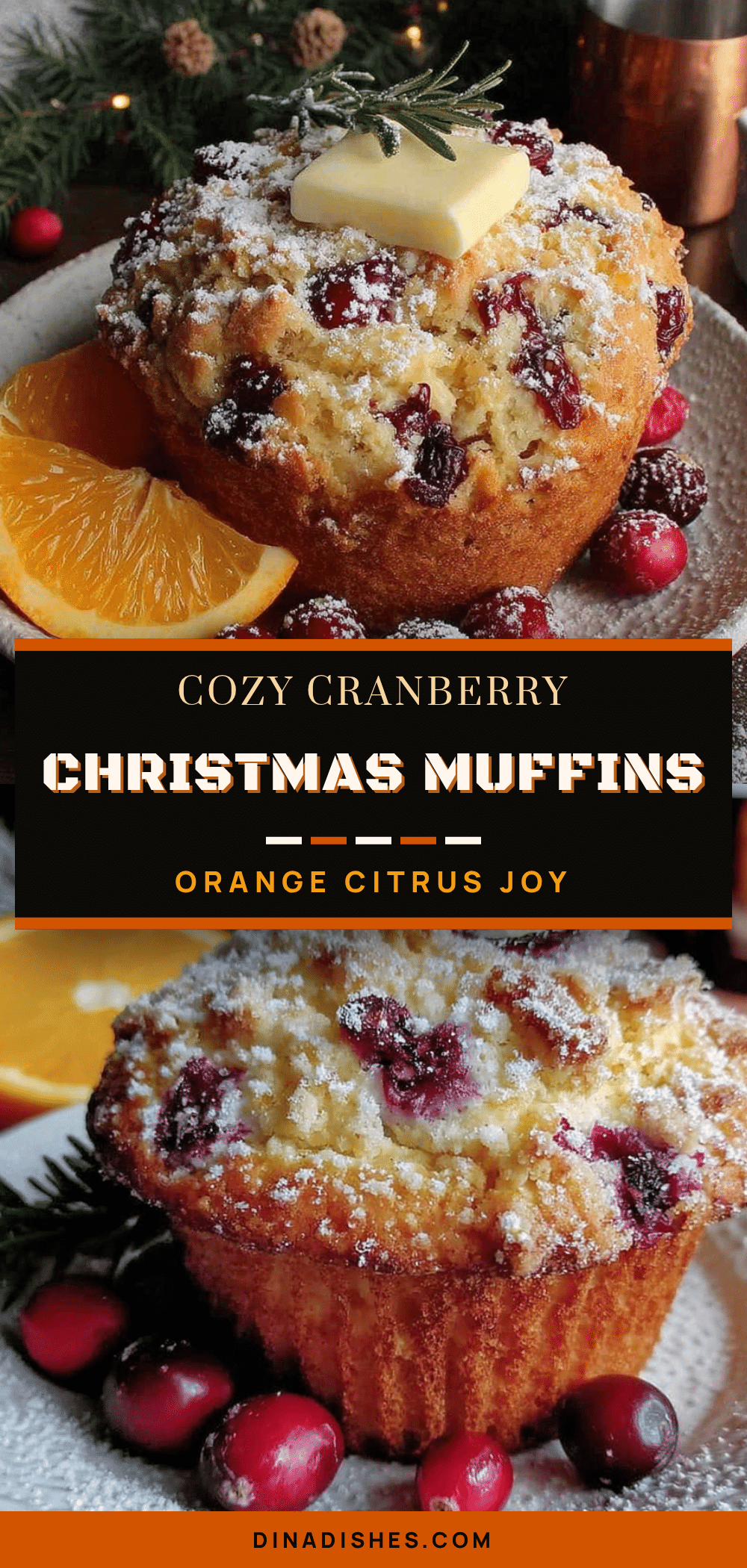 cranberry orange muffins recipe
