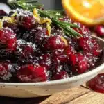cranberry orange sauce - featured image