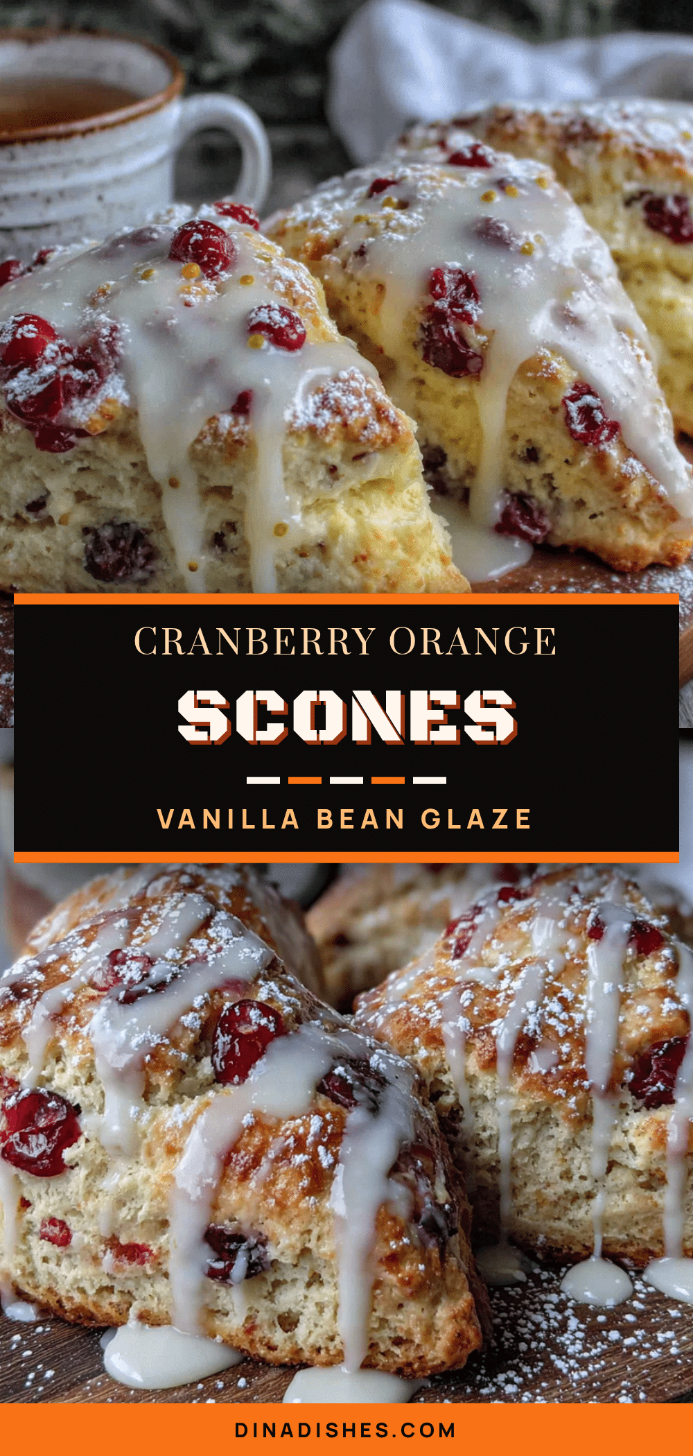 cranberry orange scones recipe
