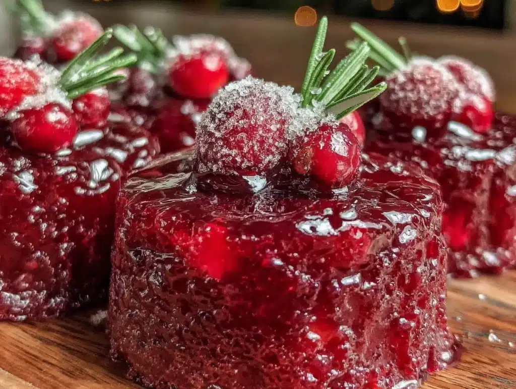 cranberry vodka jello shots - featured image