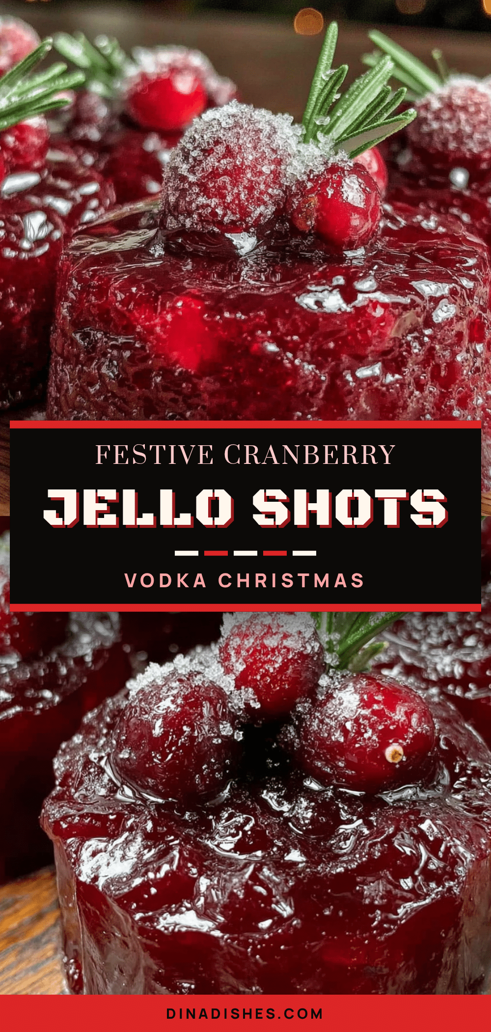cranberry vodka jello shots recipe
