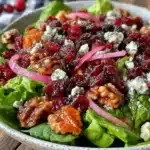 cranberry walnut salad - featured image