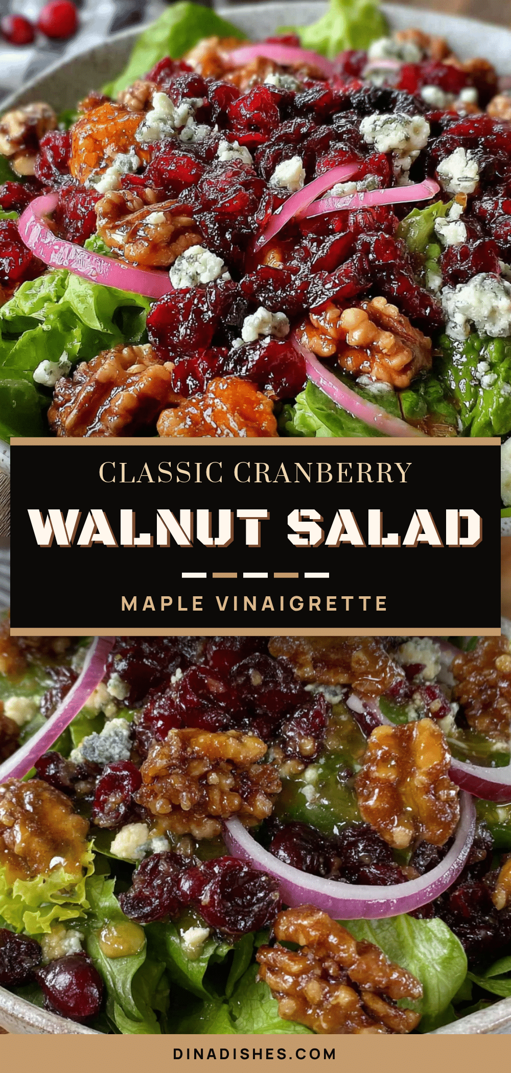 cranberry walnut salad recipe
