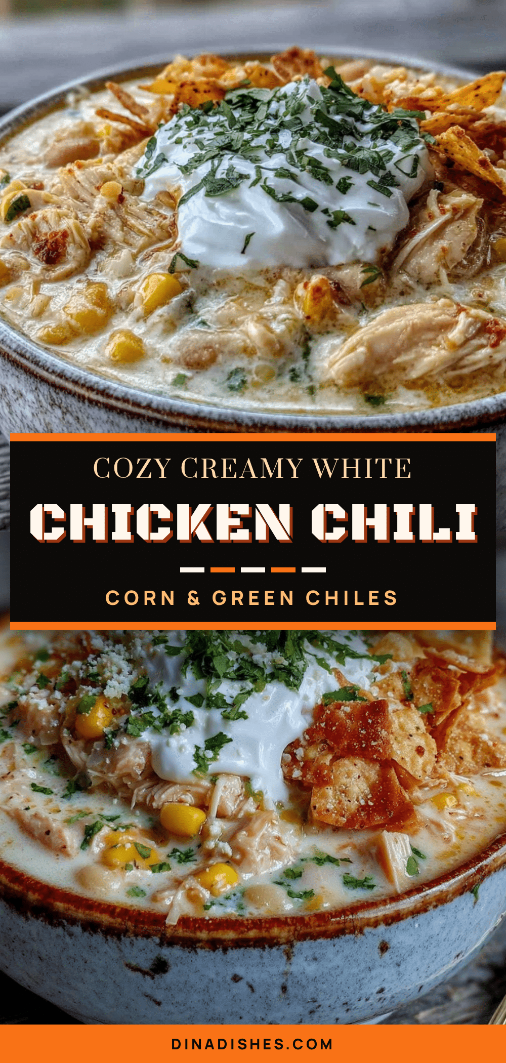 creamy white chicken chili recipe