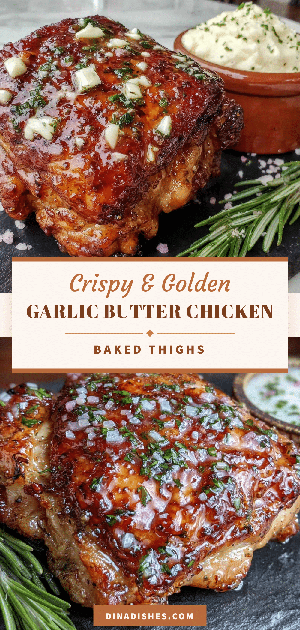 crispy baked chicken thighs recipe