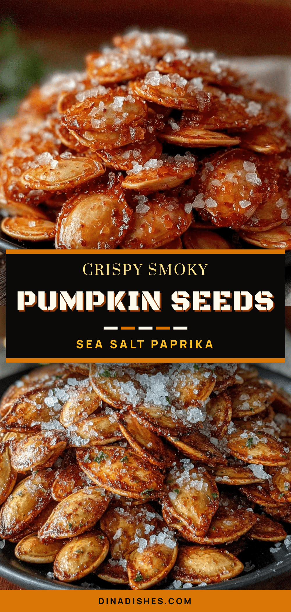 crispy smoky sea salt pumpkin seeds recipe
