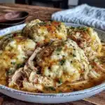 crockpot chicken and dumplings - featured image