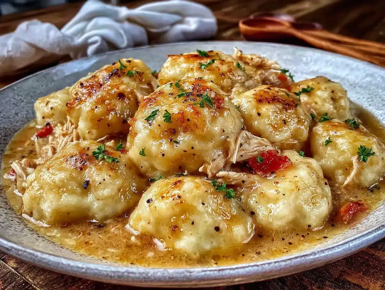 crockpot chicken and dumplings preparation steps