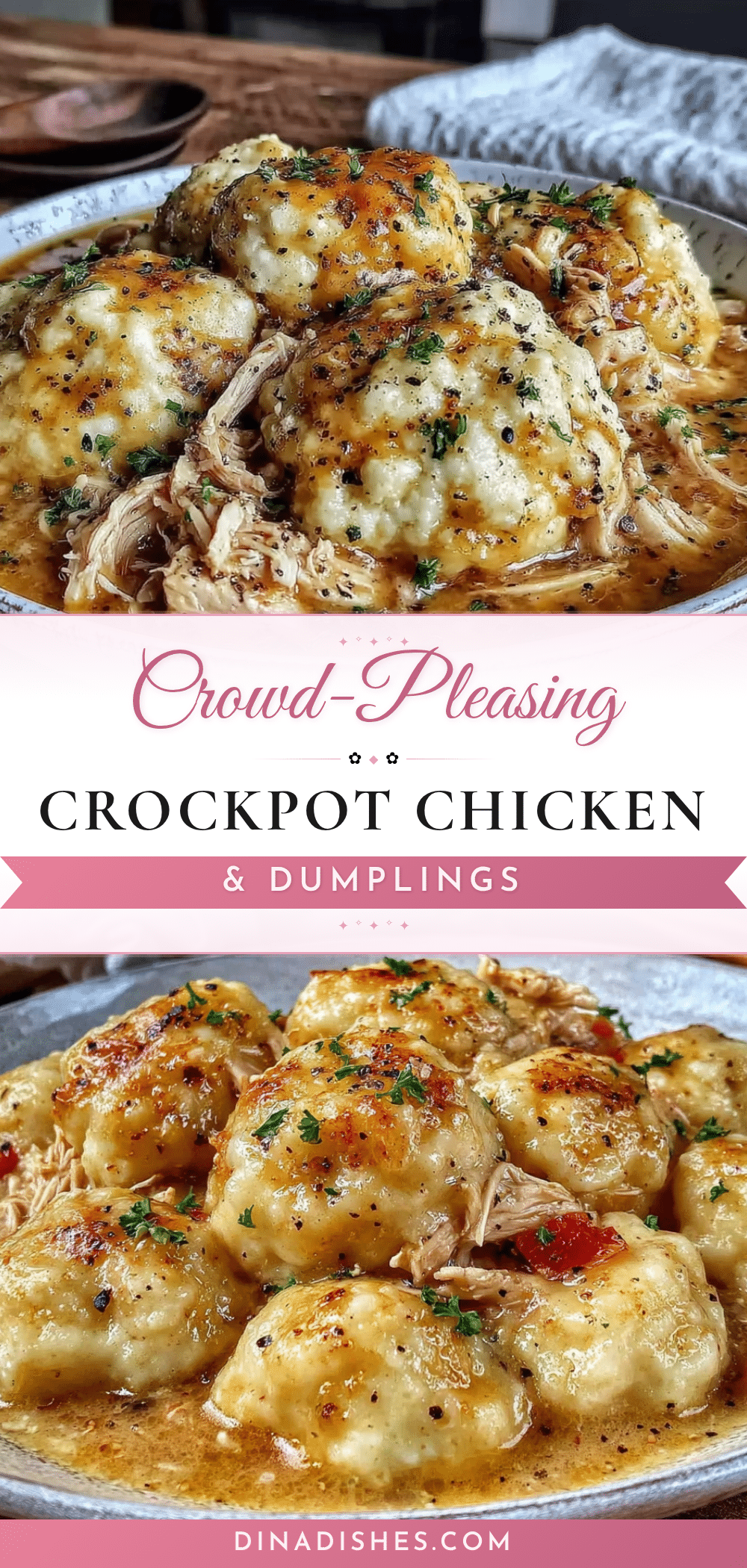 crockpot chicken and dumplings recipe