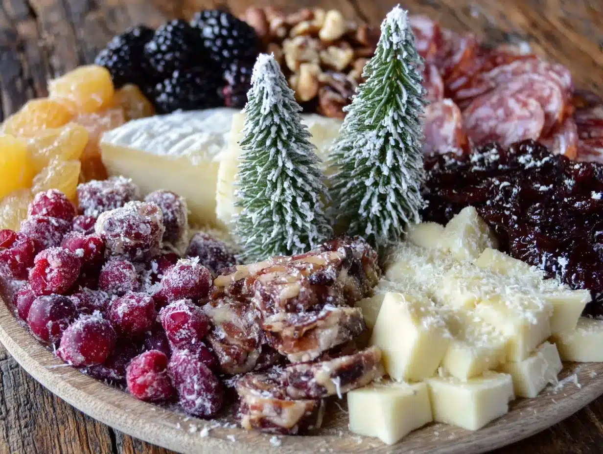 Easy Christmas Eve Charcuterie Board preparation steps