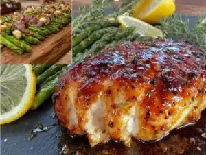 easy lemon chicken skillet - featured image