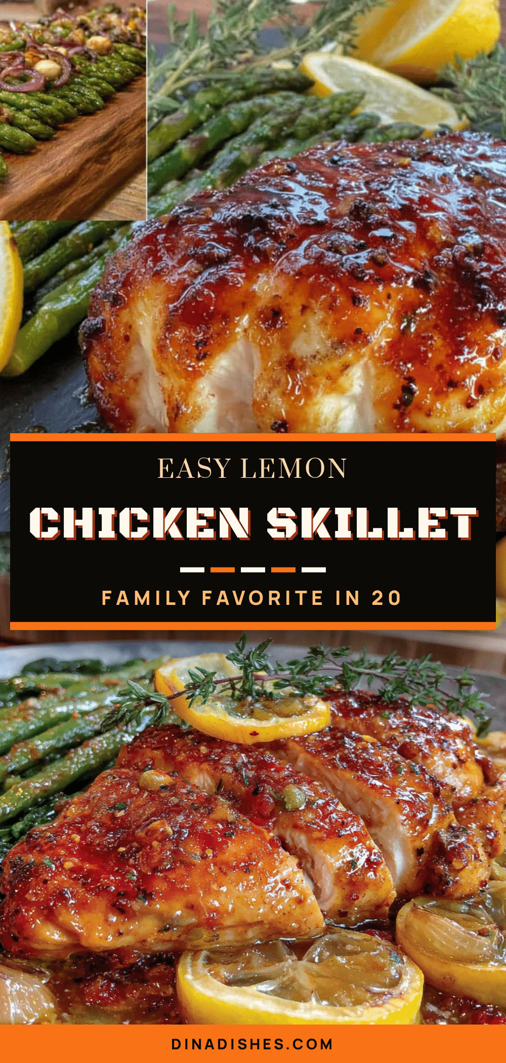 easy lemon chicken skillet recipe