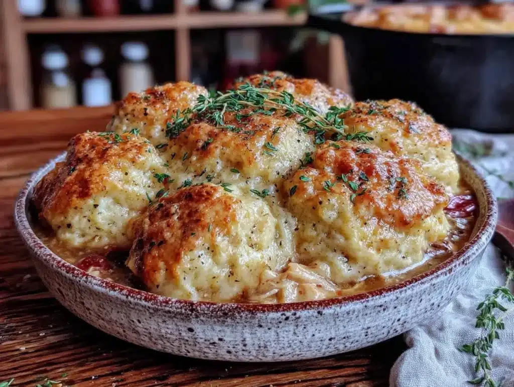 Easy One-Pot Creamy Chicken and Dumplings - featured image