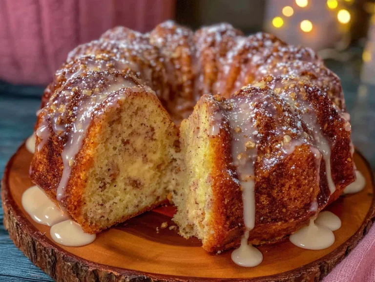 eggnog bundt cake - featured image