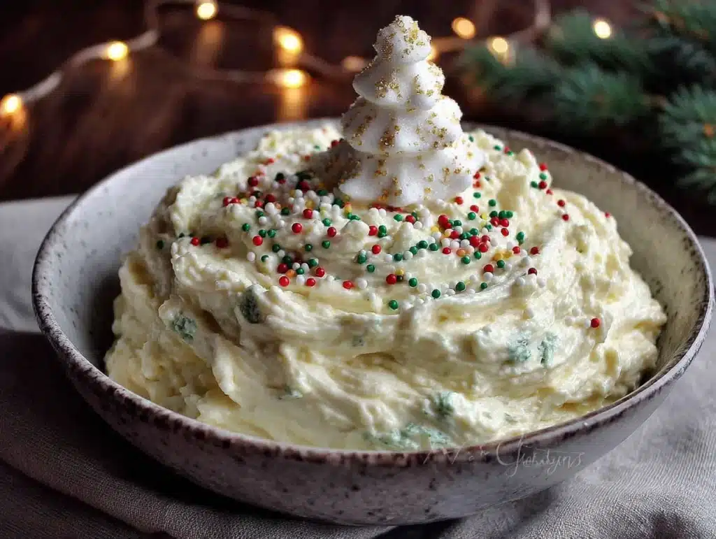 Festive Christmas Tree Cake Dip for Holiday Parties - featured image