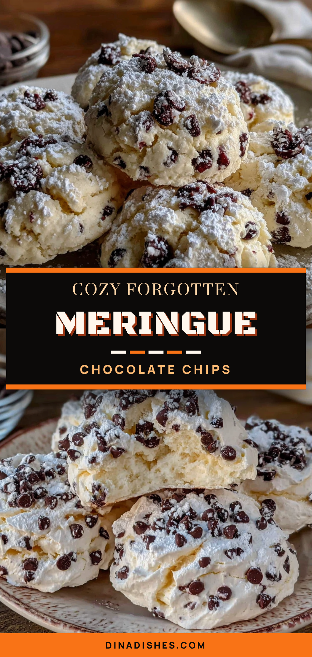 forgotten meringue cookies with chocolate chips recipe