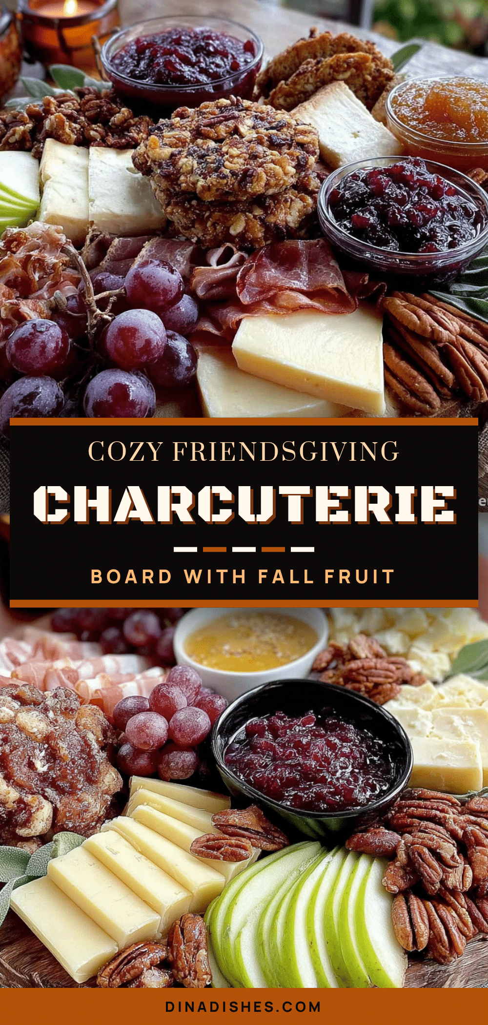 Friendsgiving Charcuterie Board with Fall Fruit recipe