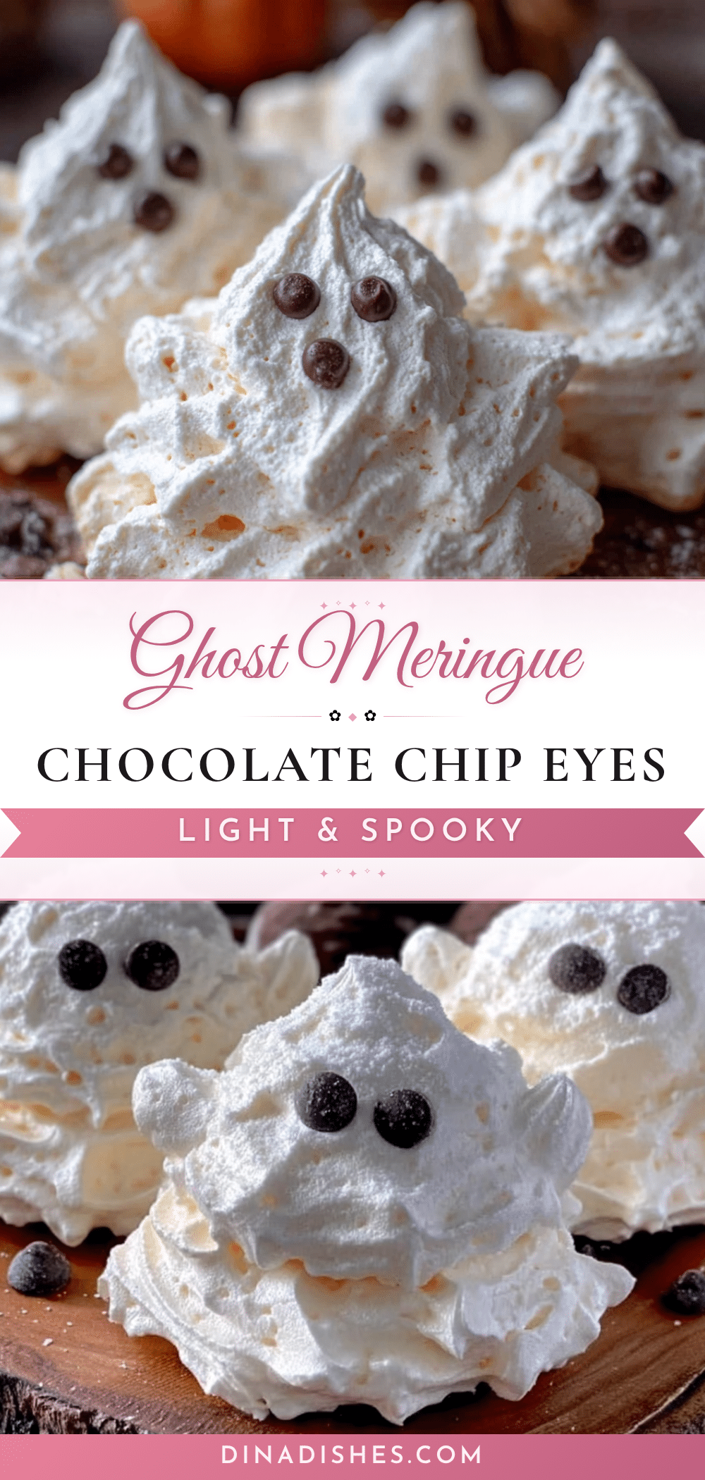 ghost meringue cookies recipe